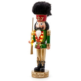 Statuetta Decorativa Soldatino Di Natale Con Led Verde H61 - 685077,70