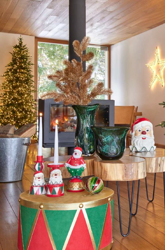 Tavolino Espositore Tamburo da Circo Ø 50 - 740729-50