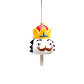 Testa Soldatino Giallo da appendere | Decori natalizi EDG - 019462-giallo