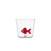 Bicchiere Tumbler Pesce Rosso Collezione Animal Farm - Ichendorf Milano