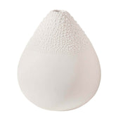 Vaso Beaded White H9 | Vasi di design in Gres smaltato - 4914379