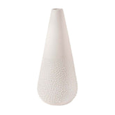 Vaso Beaded White H14 | Vasi di design in Gres smaltato - 4914381