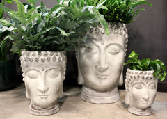 Vaso testa di Buddha - CONFIG0167