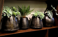 Vaso industrial H23: vasi metallo vintage - BAL68B