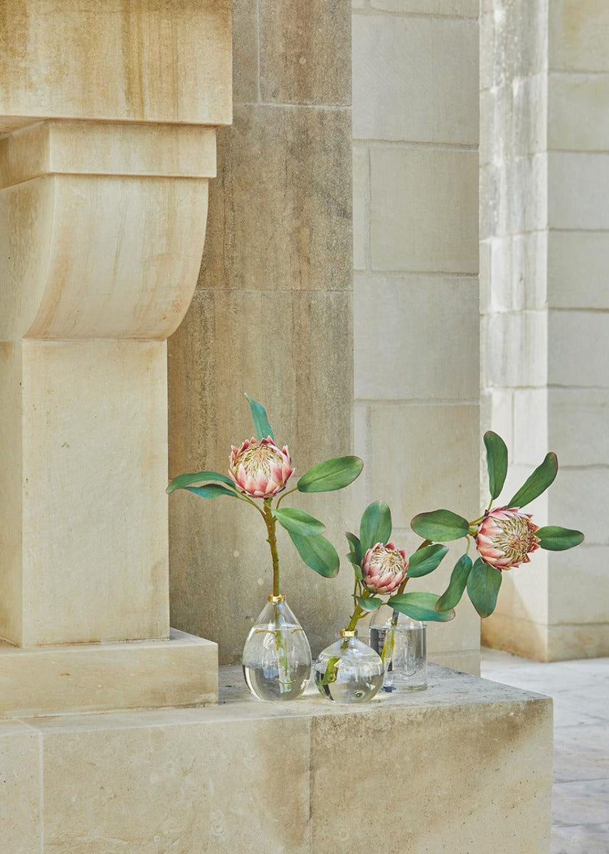 Vaso Viso Goccia : Vasi di design in vetro - 104596