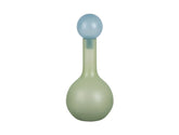 Present Time - Vaso Alegre in Vetro Verde con Tappo Azzurro H31,5 CM - PT4264LG