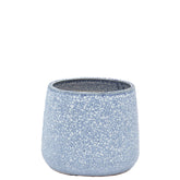 EDG Enzo De Gasperi Vaso Cachepot Crackle Azzurro H20 - Eleganza e Design per i Tuoi Interni