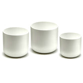 Portavaso Caspò in ceramica classico Bianco - CONFIG0382