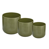 Portavaso Caspò in ceramica classico Verde - CONFIG0386