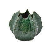 Vaso Chakra Agave Bombato Verde H23 D27 | Vasi in Ceramica Design EDG - 014506