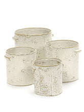 Vaso bianco ceramica Pentola: vasi design Serax - CONFIG0092