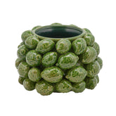Vaso Verde con Limoni H19 Ø28 CM - EDG Enzo De Gasperi - 016195,71