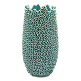 Vaso Deco in Ceramica Turchese H50 D27 CM - EDG Enzo De Gasperi - 1100144A885