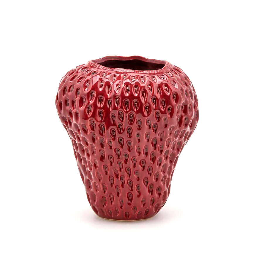 Vaso Chakra Fragola H26 D22 Design by Enzo De Gasperi - 018236