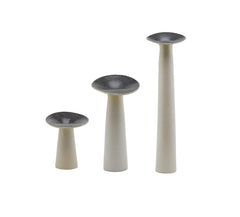 Vaso gres fungo : Vasi di design in ceramica - CONFIG0132