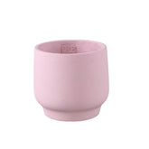 Vaso Aline Cemento Rosa H 13 Cm L 15 Cm | Vasi di Design in Cemento - 726005