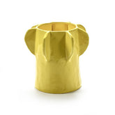 Vaso Molly 01 Small Giallo Ø 25 X H 24 CM | Vasi in ceramica design Marie Michielssen per Serax