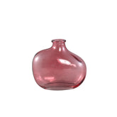Vaso Mussarat in Vetro Organico Rosa S – Eleganza e Design per la Tua Casa - 725537