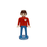 Vaso Playmobil Man Red H25 cm – Blogo Design