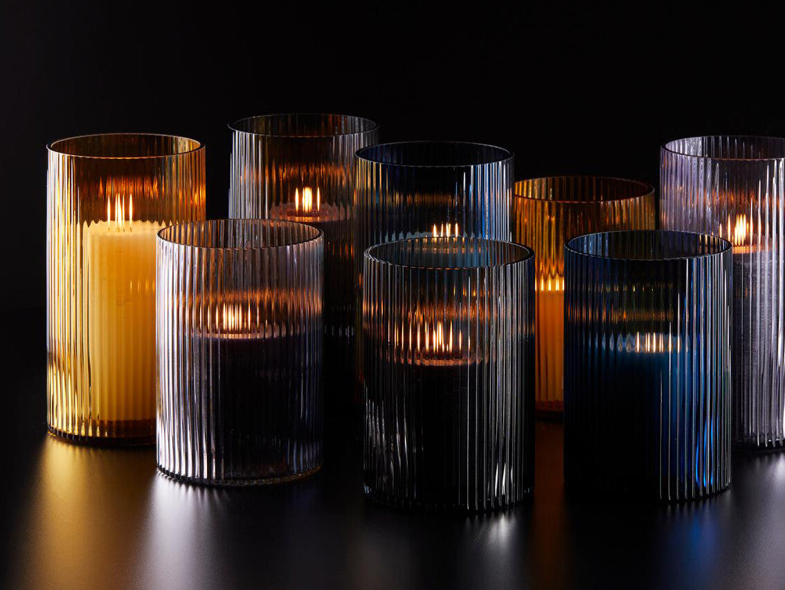 Vao Bright Blu | Vasi in Vetro Design EDG - Enzo De Gasperi - CONFIG0425