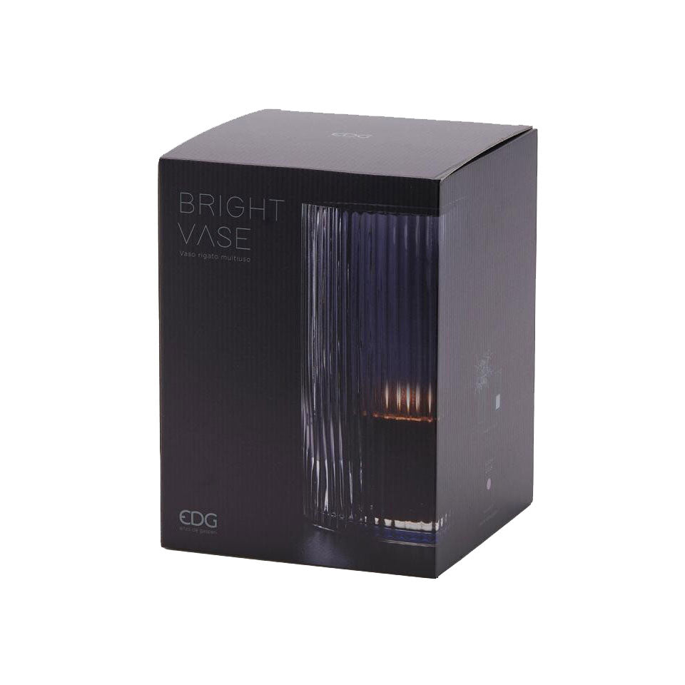 Vao Bright Blu | Vasi in Vetro Design EDG - Enzo De Gasperi - CONFIG0425