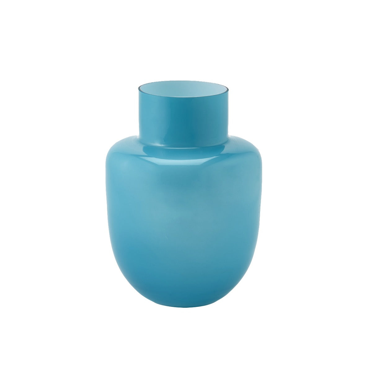 Vaso tondo bombato con collo - 103503