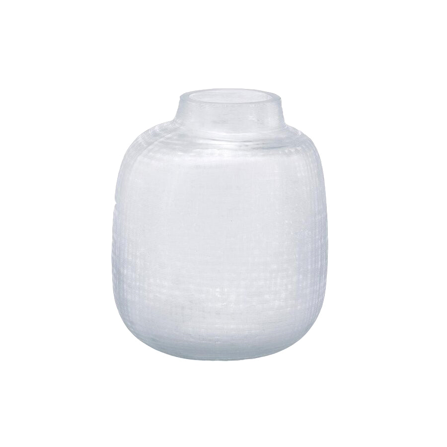 Vaso Trame con collo H28 | Vasi in vetro design EDG - 107908