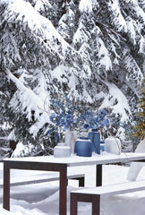 Vaso Trame con collo H28 | Vasi in vetro design EDG - 107908