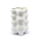 Vaso Forme Tripode Bianco Opaco H33 D23 Design EDG - Enzo De Gasperi - 019959,100