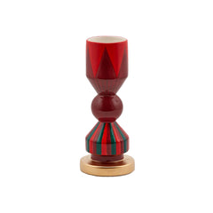 Vaso Geometrie Burgundy alt.28 | Vaso decorativo geometrico - 014708,49