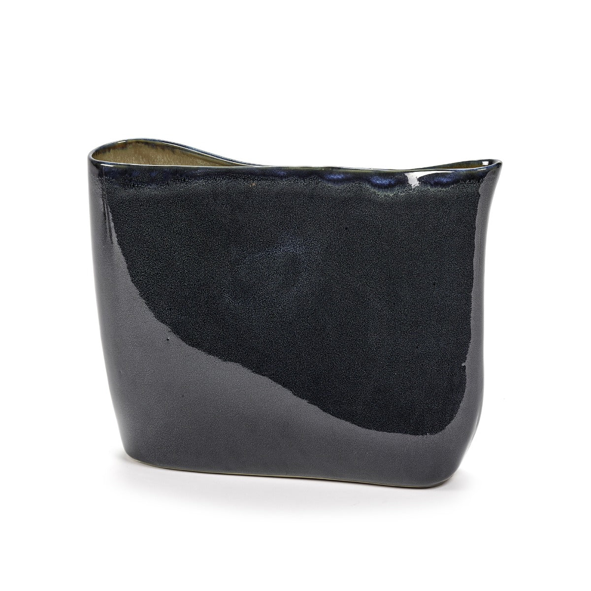 Vaso Basso Blu Terres De Reves | Design Anita Le Grelle - B5119122