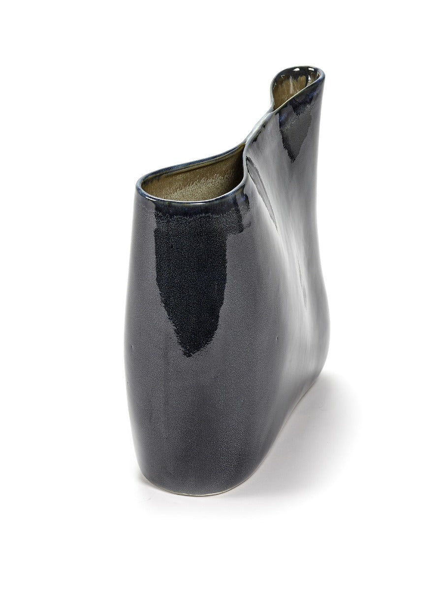 Vaso Basso Blu Terres De Reves | Design Anita Le Grelle - B5119122