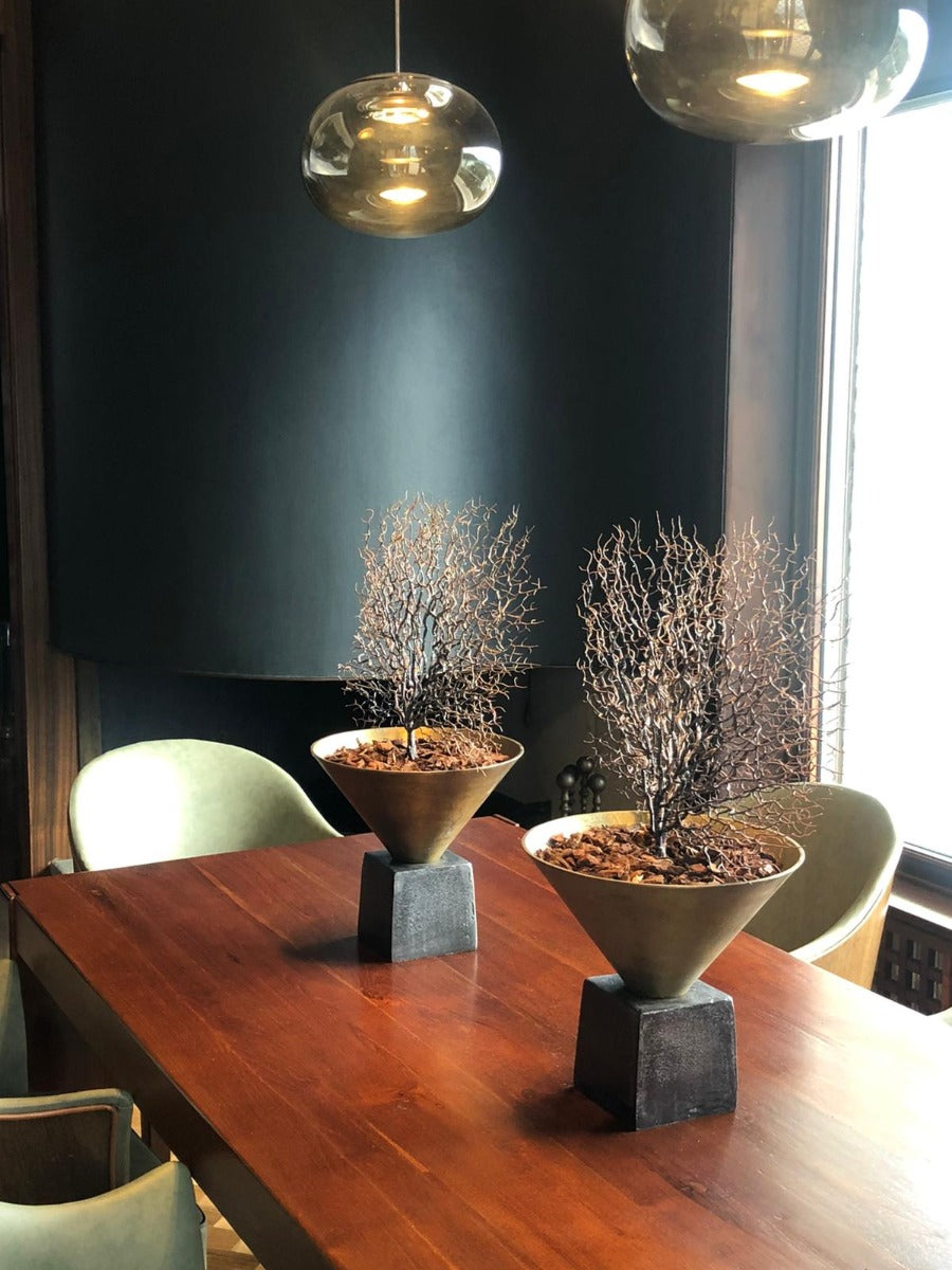 Vaso Cono Bronzo - 602348