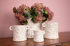 Vaso Desert | Vaso in ceramica effetto carta stropicciata - CONFIG0268