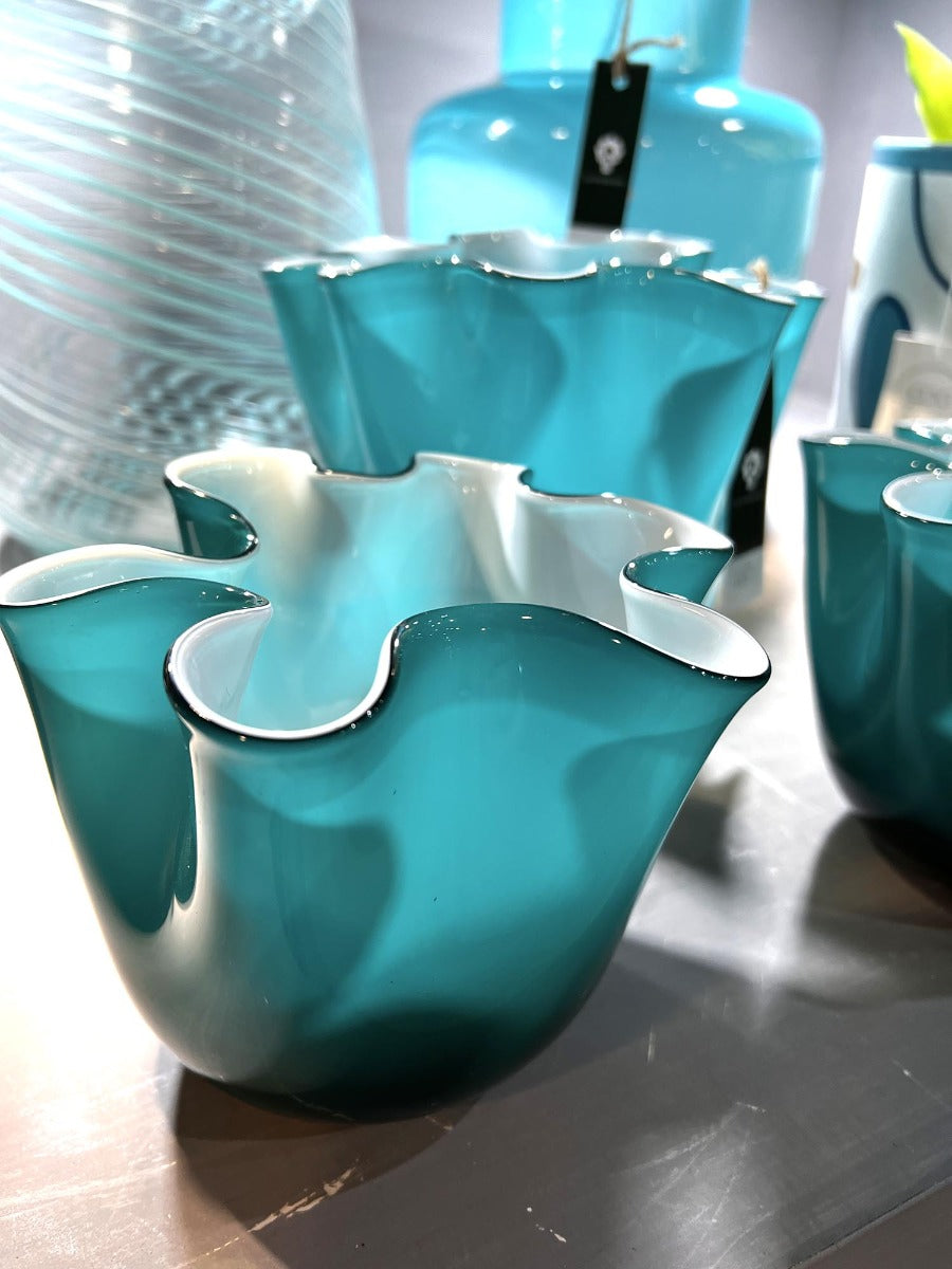 Vaso Drappo Turchese - CONFIG0319