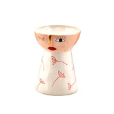 Vaso Viso con fiori H22 - 014227