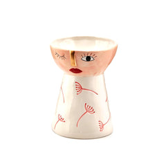 Vaso Viso con fiori H22 - 014227