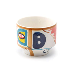 Vaso Faccia Mix basso - 014589