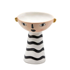 Vaso Faccia zig zag H19 D15 - 015495