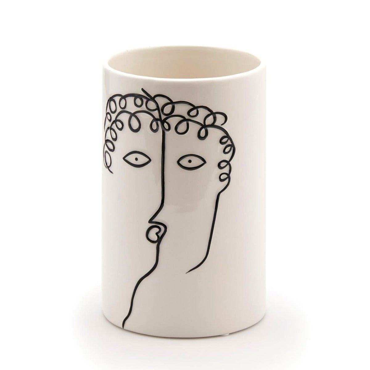 Vaso Faccia stilizzato H17 - 017201