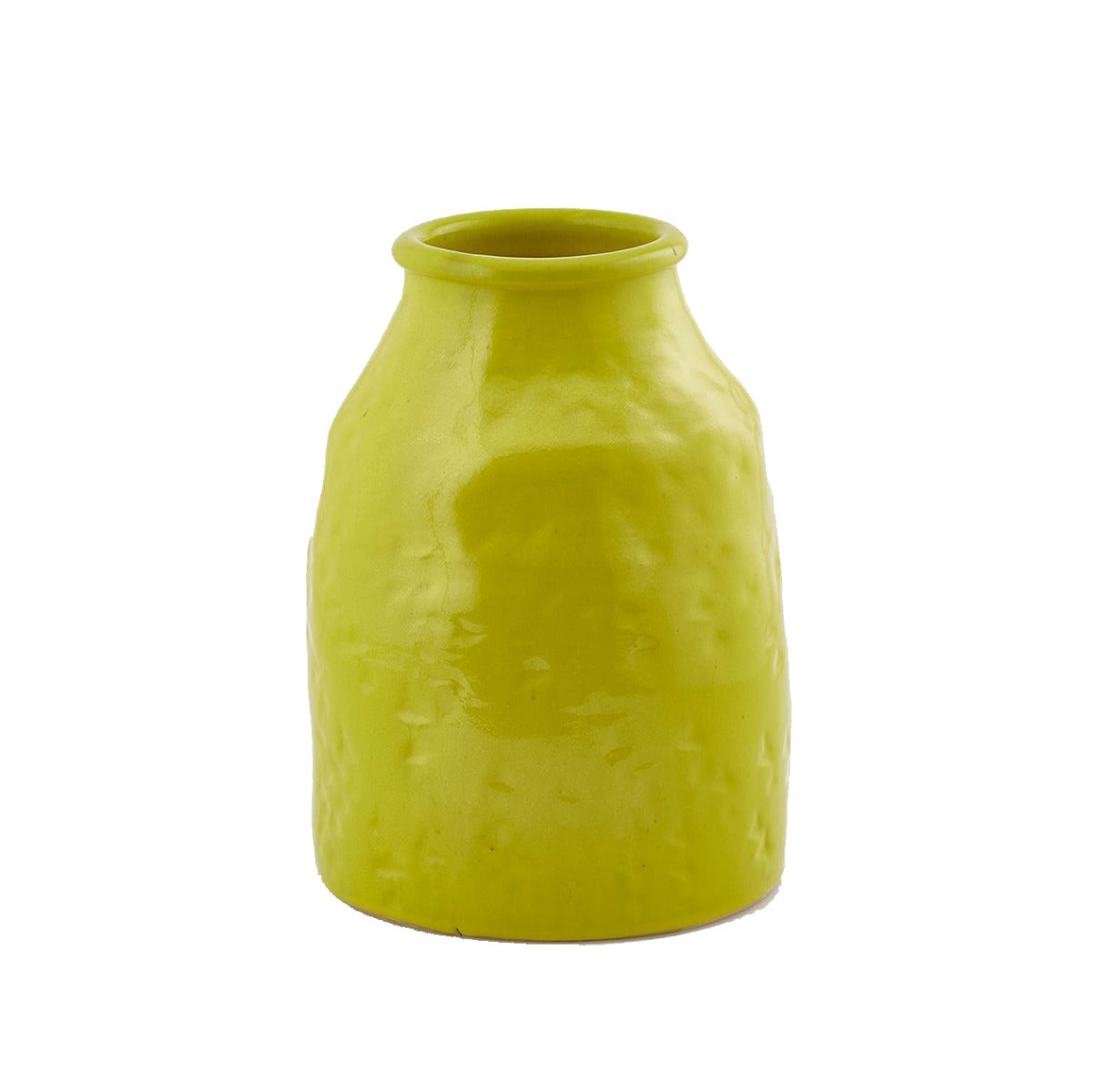 Vaso Fenice Bottiglia Giallo H34 : Vasi in terracotta di design - 013159,20