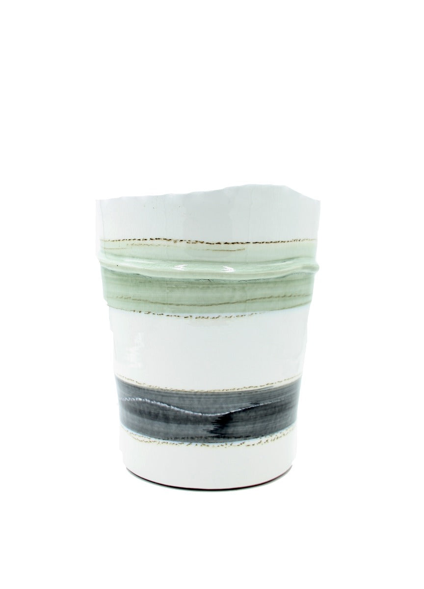 Vaso Fenice con fasce H32 - 014292