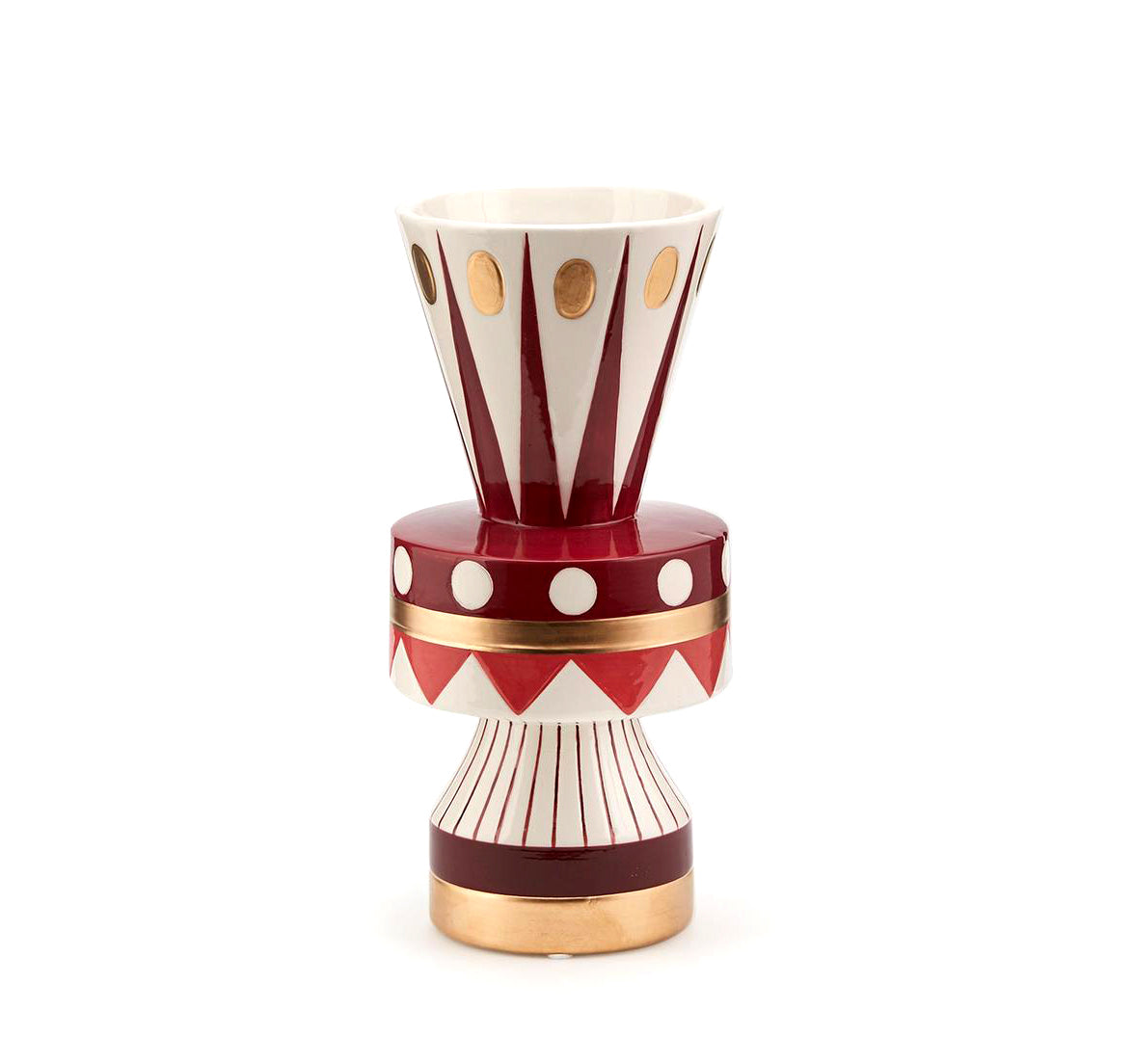 Vaso Geometrie H25 : Vaso decorativo geometrico - 014710