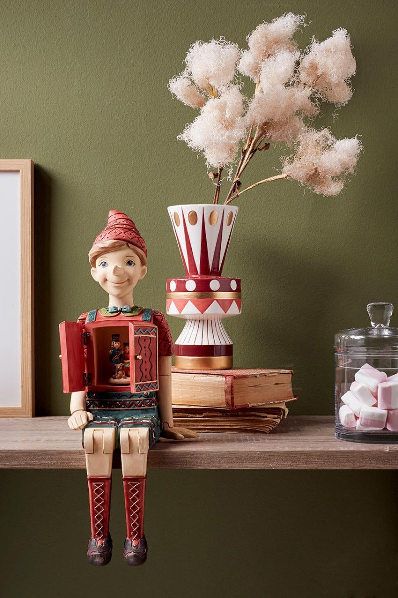 Vaso Geometrie H25 : Vaso decorativo geometrico - 014710