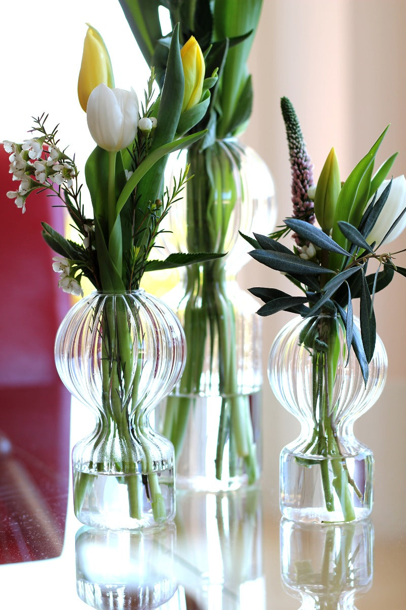 Vaso Iki Doll : Vasi di design in vetro - CONFIG0267