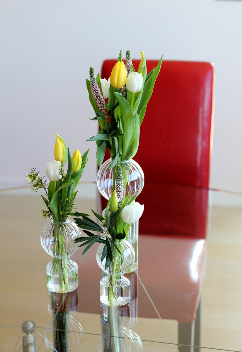 Vaso Iki Doll : Vasi di design in vetro - CONFIG0267