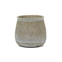 Vaso Jar S : Vaso in cemento effetto sacco - B8120014