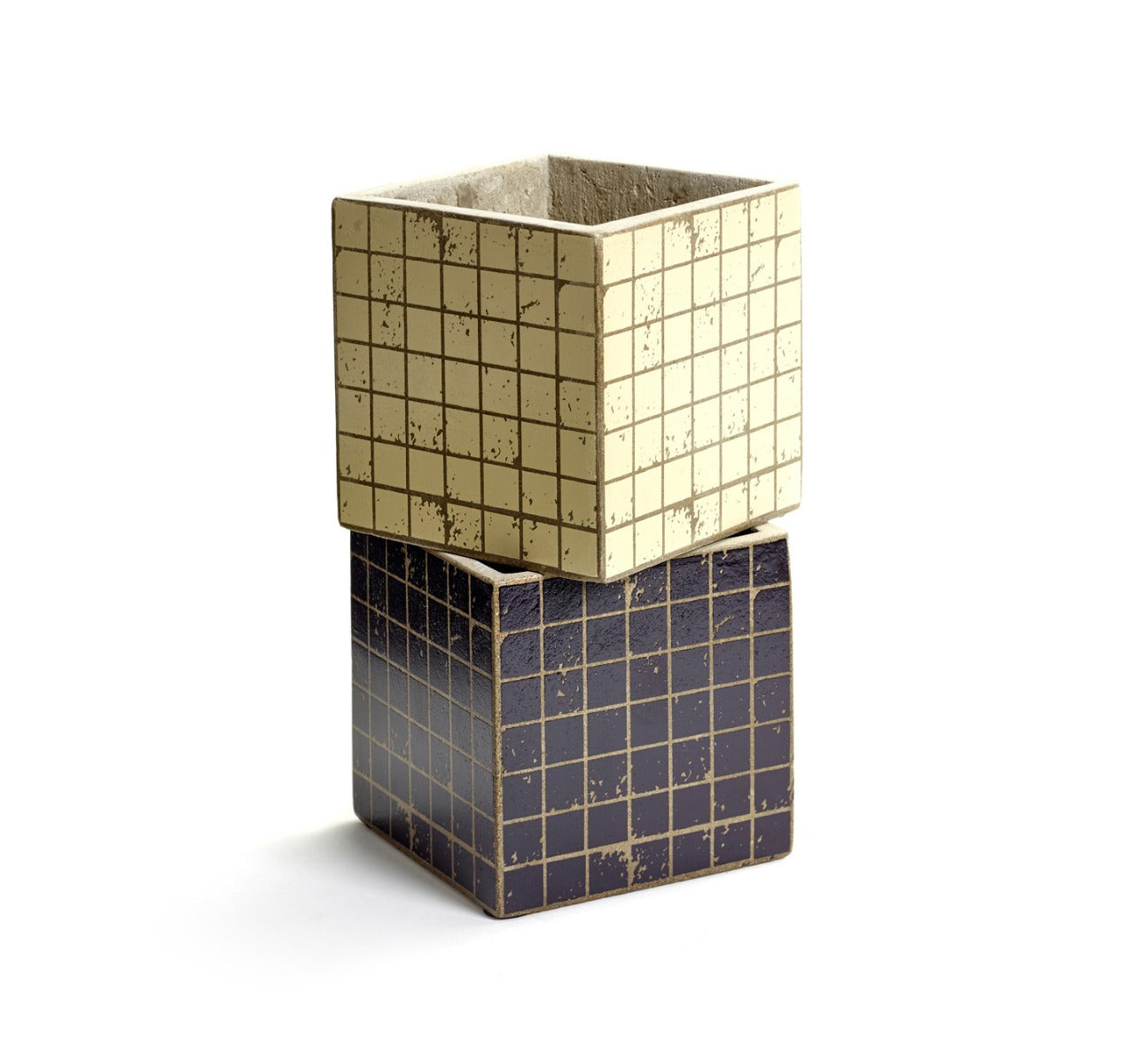 Cachepot Marie Mosaico H13: vasi in cemento Serax - CONFIG0182