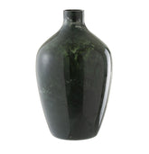 Vaso Palla alto in vetro Verde Anticato : Vasi di design in vetro - 96782