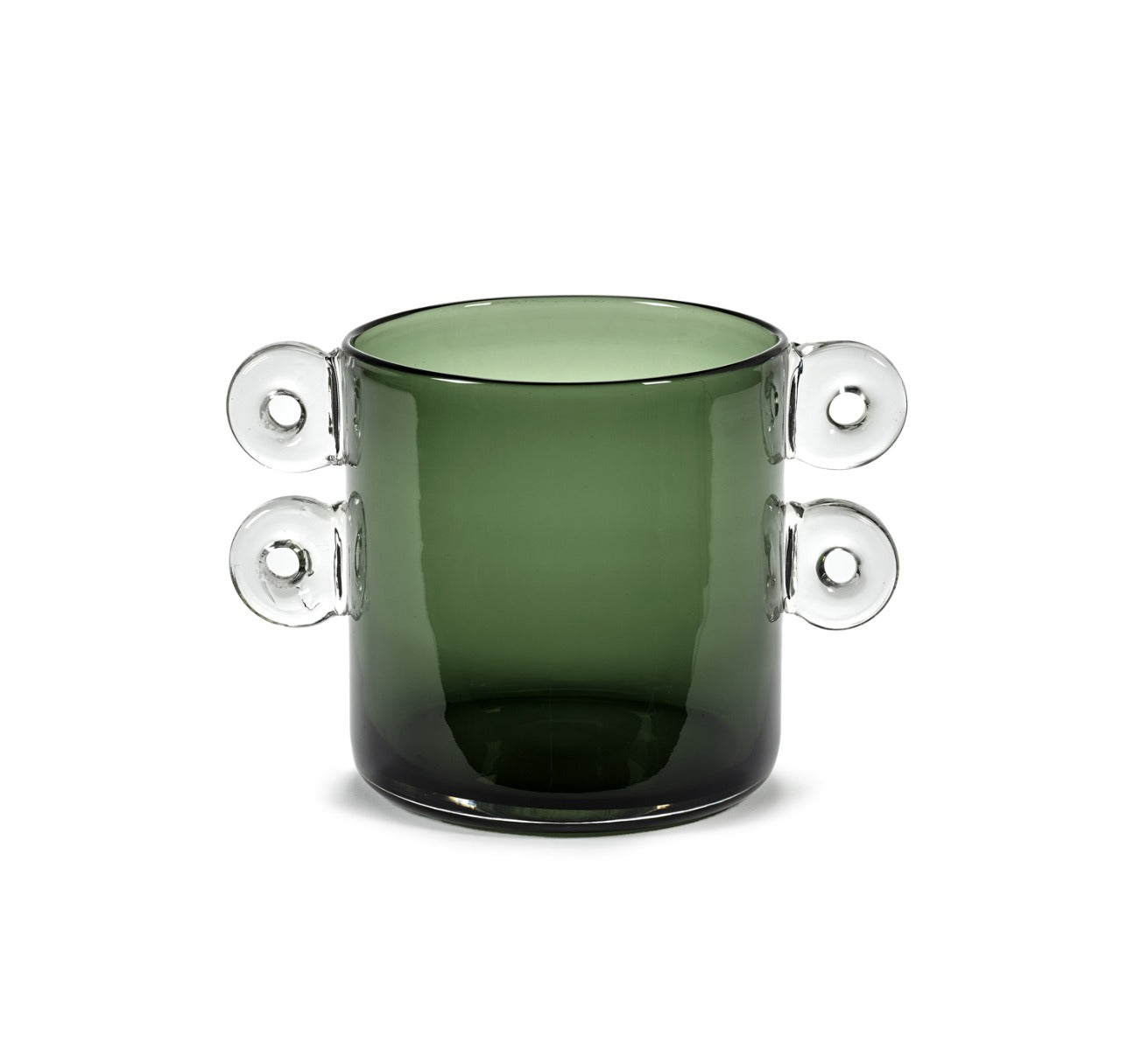 Vaso Wind & Fire Dark Green H18 - B0820111